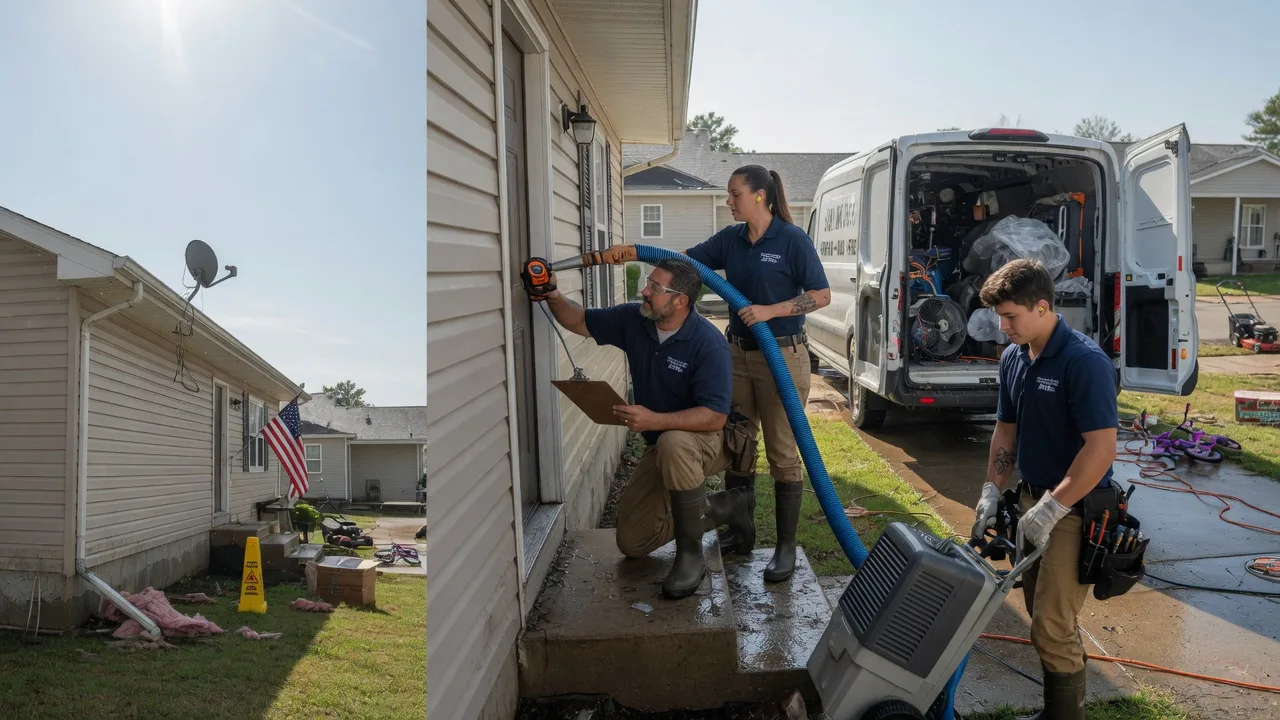 Ceiling Water Damage Restoration in Falmouth, MI near me